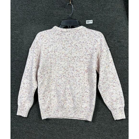 Gap Kids Comfetti Crewneck Sweater Size L (10-11) Multicolor Long Sleeve - Picture 2 of 6